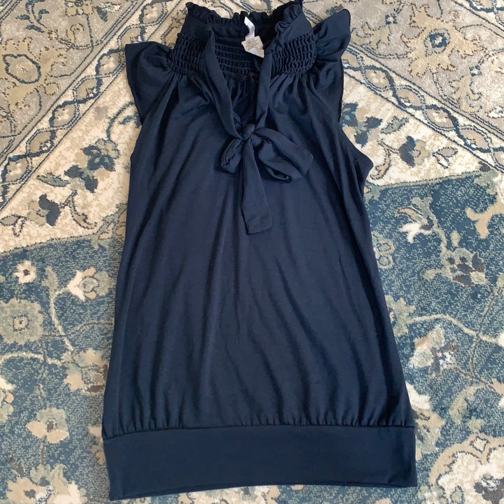 Navy Blue Top
